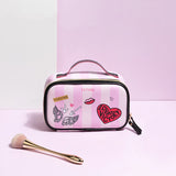Female Heart Cosmetic Bag Female Portable Storage Bag
