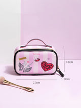 Female Heart Cosmetic Bag Female Portable Storage Bag