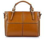 White-collar Female Bag Fashion Female Bag Stitching Handbag