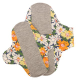 Graphene Washable Sanitary Pad Antibacterial Anti-allergy Pure Cotton Breathable